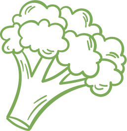 Brocoli frais utilisé dans les sautés thaïlandais