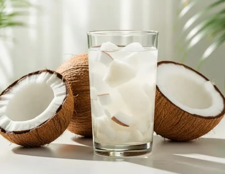Jus de coco frais