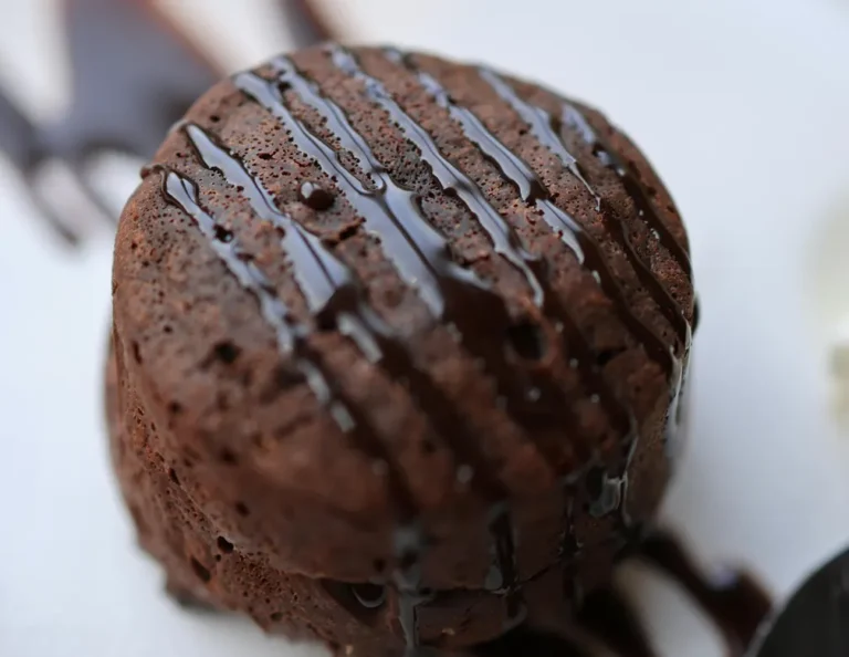 Dessert au chocolat fondant