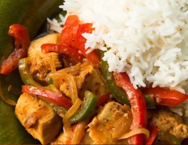 Poulet sauce saté à Brest